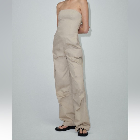 Zara cargo jumpsuit - Picture 2 of 2